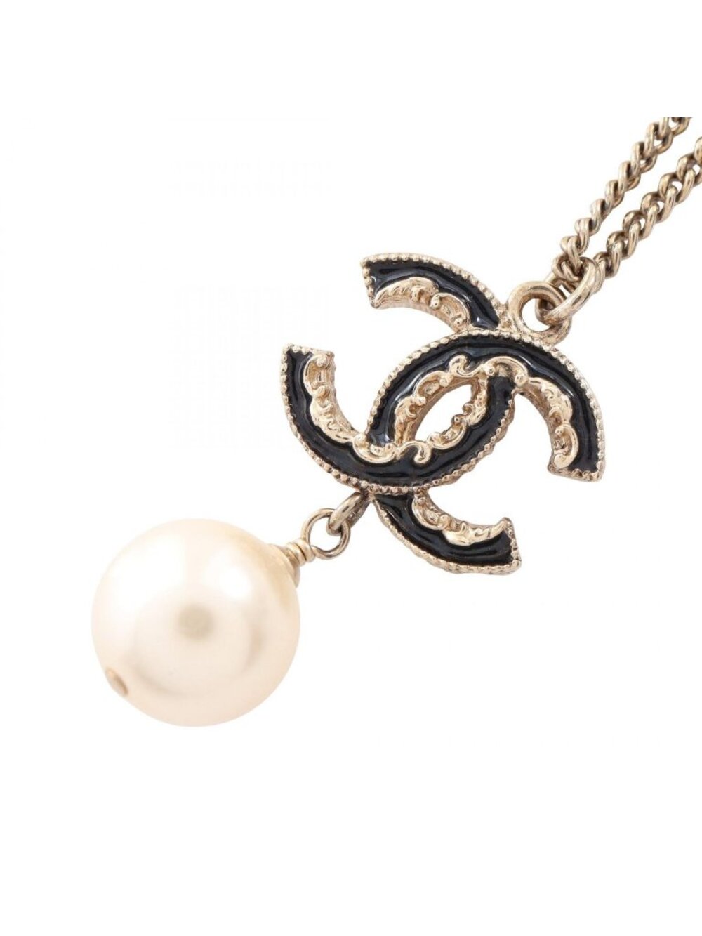 Chanel Necklace CC Logo